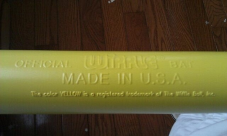 You see nothing wrong with Wiffle trademarking the color yellow. 